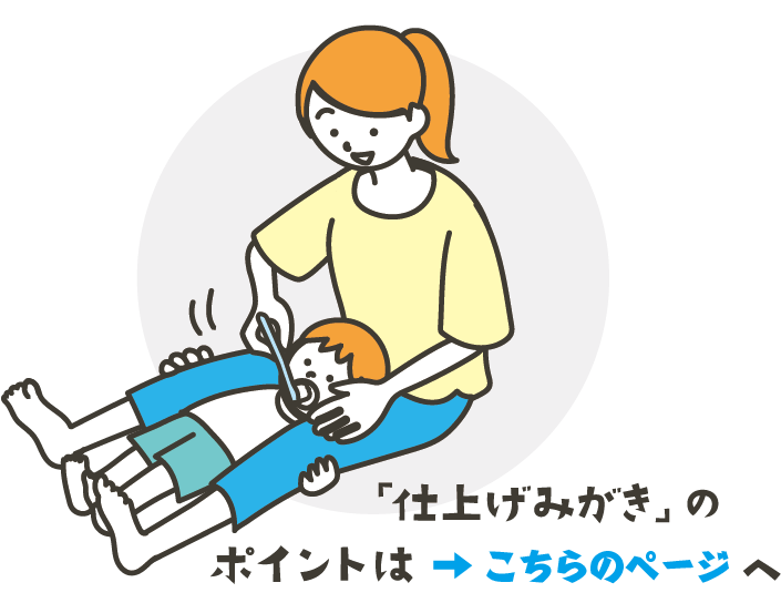 説明イラスト:幼児期(1~6歳)